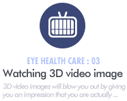 Watching 3D video image